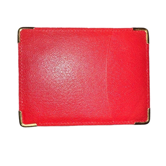 Vintage Rolex Red Leather Card Holder/Document Holder - Picture 3 of 10